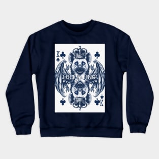 Lucky Hyena King of Clubs Crewneck Sweatshirt
